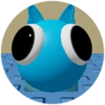 You Found Cyan Looky Floppa!