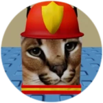 You Found Fire fighter Floppa!