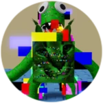 You Found Glitched Green Friend Floppa!