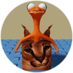 You Found Orange Friend Floppa!