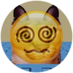 You Found Spiral Eyes Emoji Floppa!