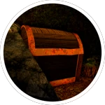 You found the treasure chest