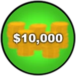 You have 10K money!