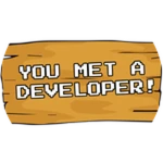 You met a developer!