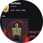 you met ElectrifiedSun!!