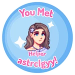 💖 You met Helper ‘astrclgyy’!