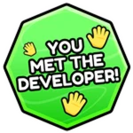 You met the developer!