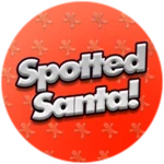 You spotted Santa!
