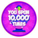 You Spun 10,000!