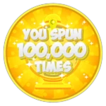You Spun 100,000!