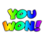 You won! 1/2