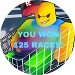 You Won 125 Races!