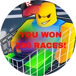 You Won 200 Races!