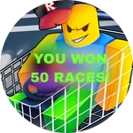 You Won 50 Races!