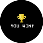 You won a game!