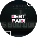 Your debt has been paid!