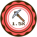 1.5X Pickaxe Luck