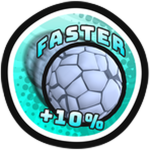 +10% Rolling Down Speed