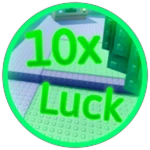10x luck