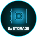 10x Storage Space