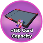 +150 Card Capacity