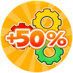 150% Harvester Speed