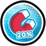+20% Stone Collect Radius
