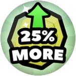 25% More Coins!
