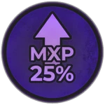25% MXP Boost