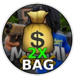 2X BAG SPACE