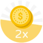 2x Coins