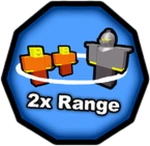 2x Control Radius
