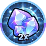 2x Crystals