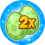 2x Dino Eggs