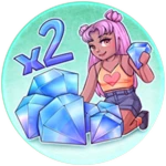 2x Double💎Diamonds Gamepass!