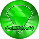 2x Emerald