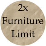 2x Furniture Limit