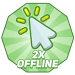 2x Offline Clicker