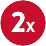 2X Points