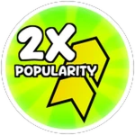 2X Popularity
