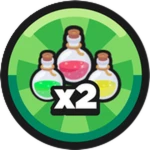 2x Potions