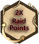 2x Raid Points