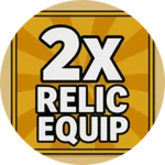 2X Relic Equip