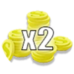 2x Shrek Coins
