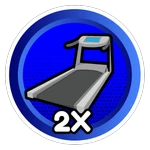 2x Treadmill Gain
