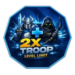 2X Troop Level Limit!