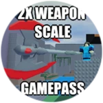 2X WEAPON SCALE