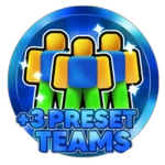 3 More Team Slots