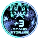 3+ Stand Storage Slots