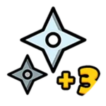 +3 Stars Equipped